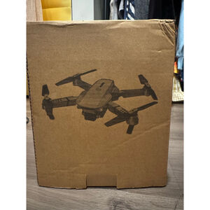 Quadcopter E99 Drone Black with Controller, Accessories, Batteries - Brand New